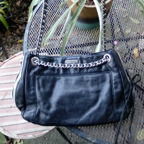 Rebecca Minkoff black leather zipper cross body - Picture 6 of 9